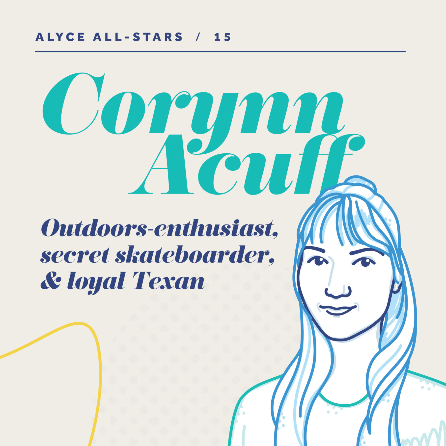 Corynn Acuff All Star Headshot