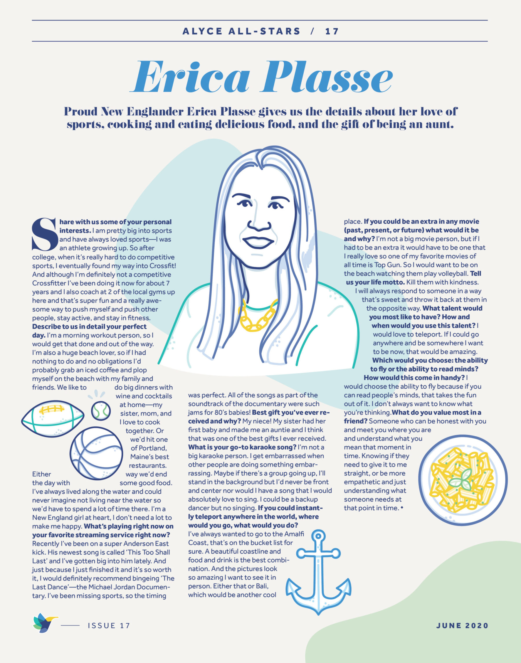 Alyce All-Star Erica Plasse