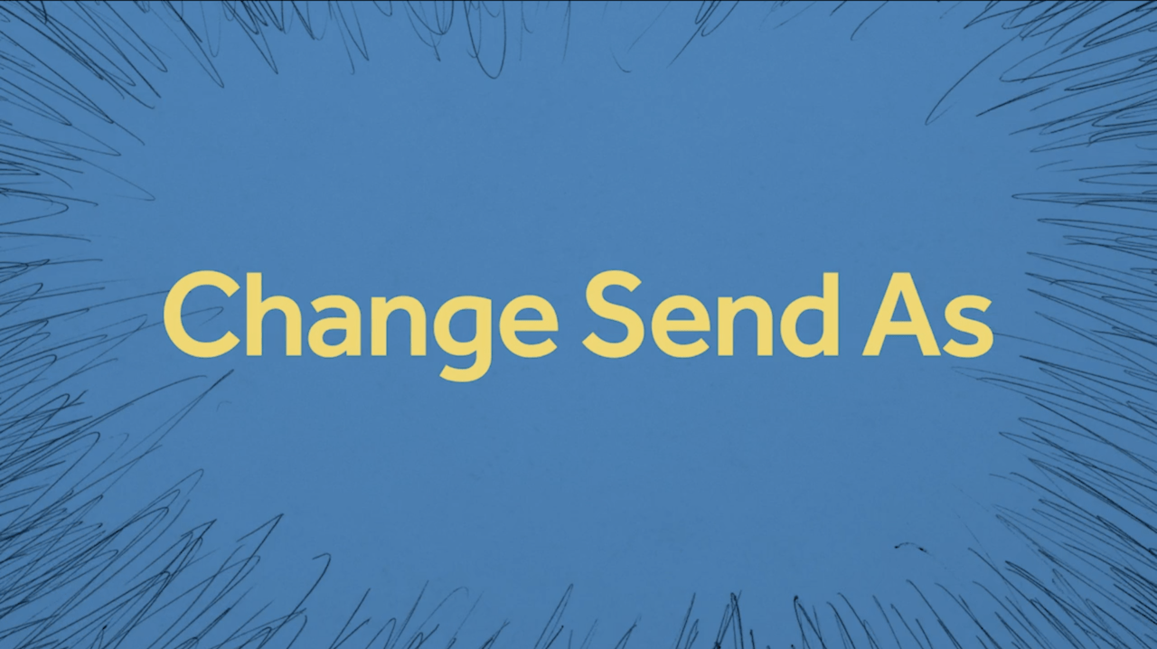 How to Change the "Send As" in a Campaign