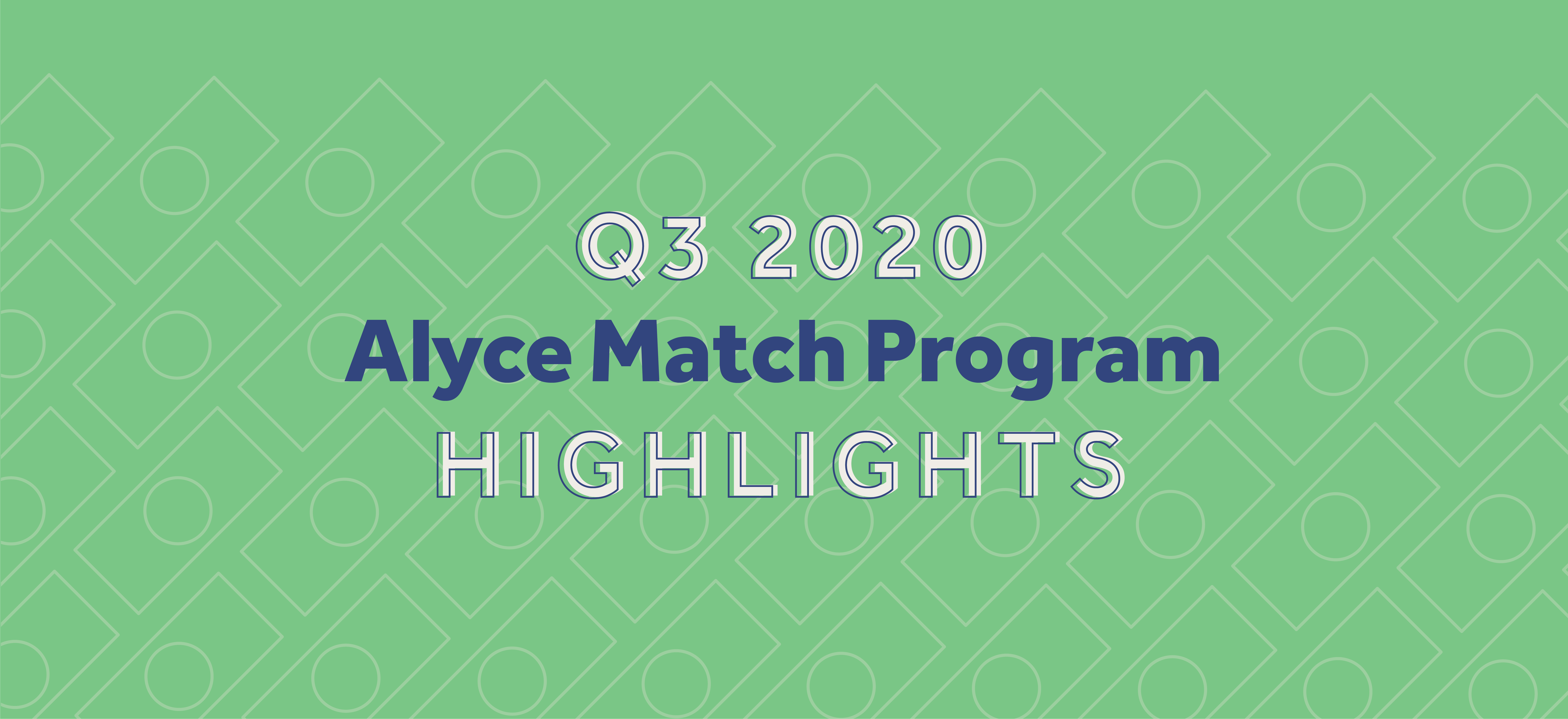Q3 Alyce Match Program
