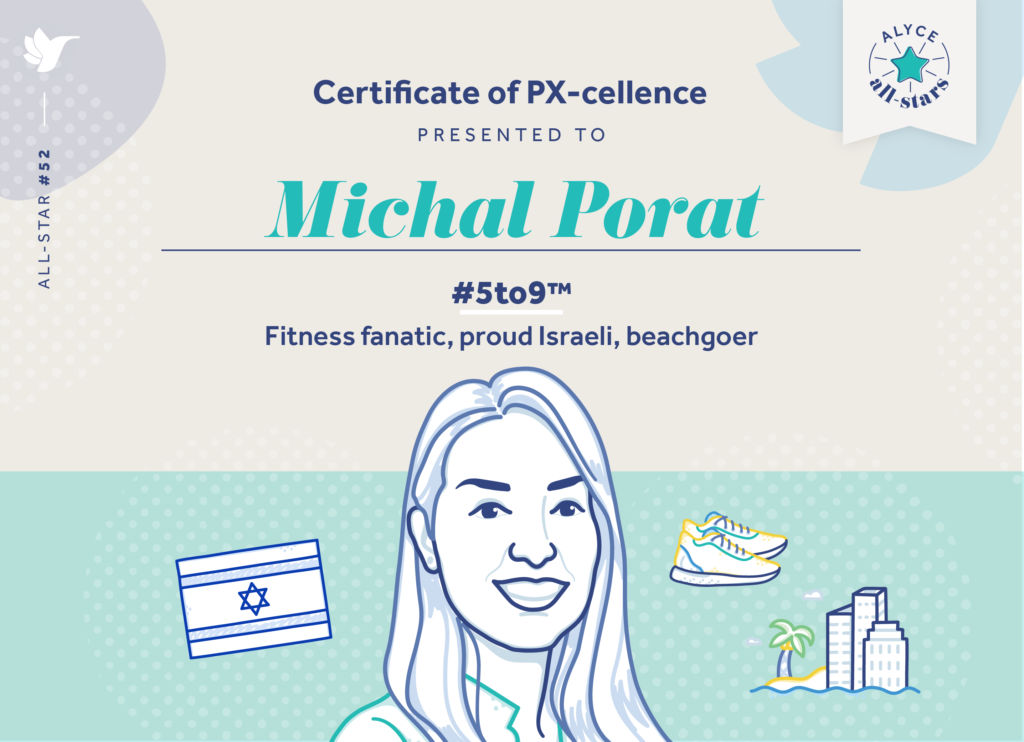 Michal Porat Certified Alyce All-Star