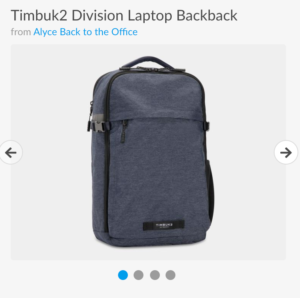 Back to the office gifting ideas - new backpack