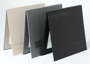 Sleek Box physical invitation