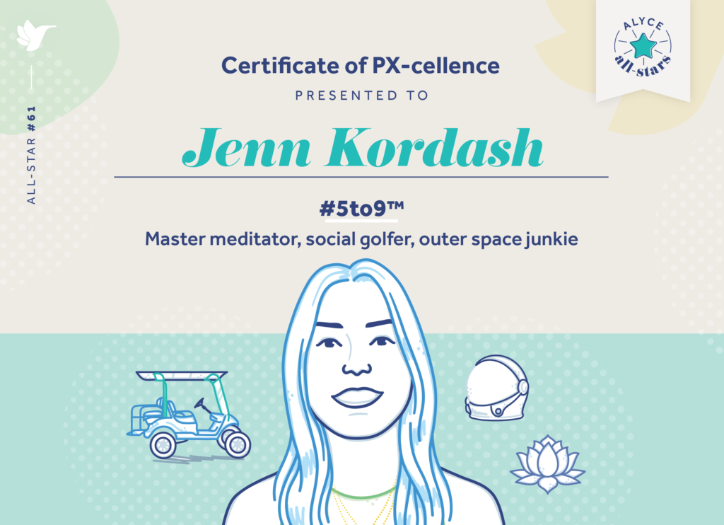 All-Star_Certificate_Jenn Kordash