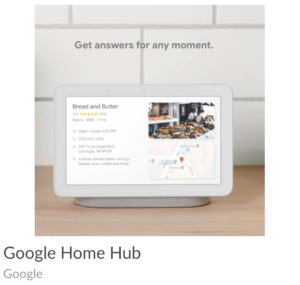 Google Hub Gift Idea for Marketing Campaigns