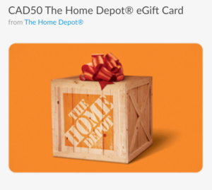 under construction campaign gift ideas - home depot gift card