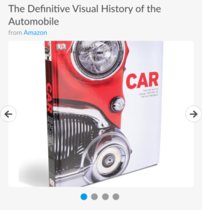 driving results campaign gift ideas - car coffee table books