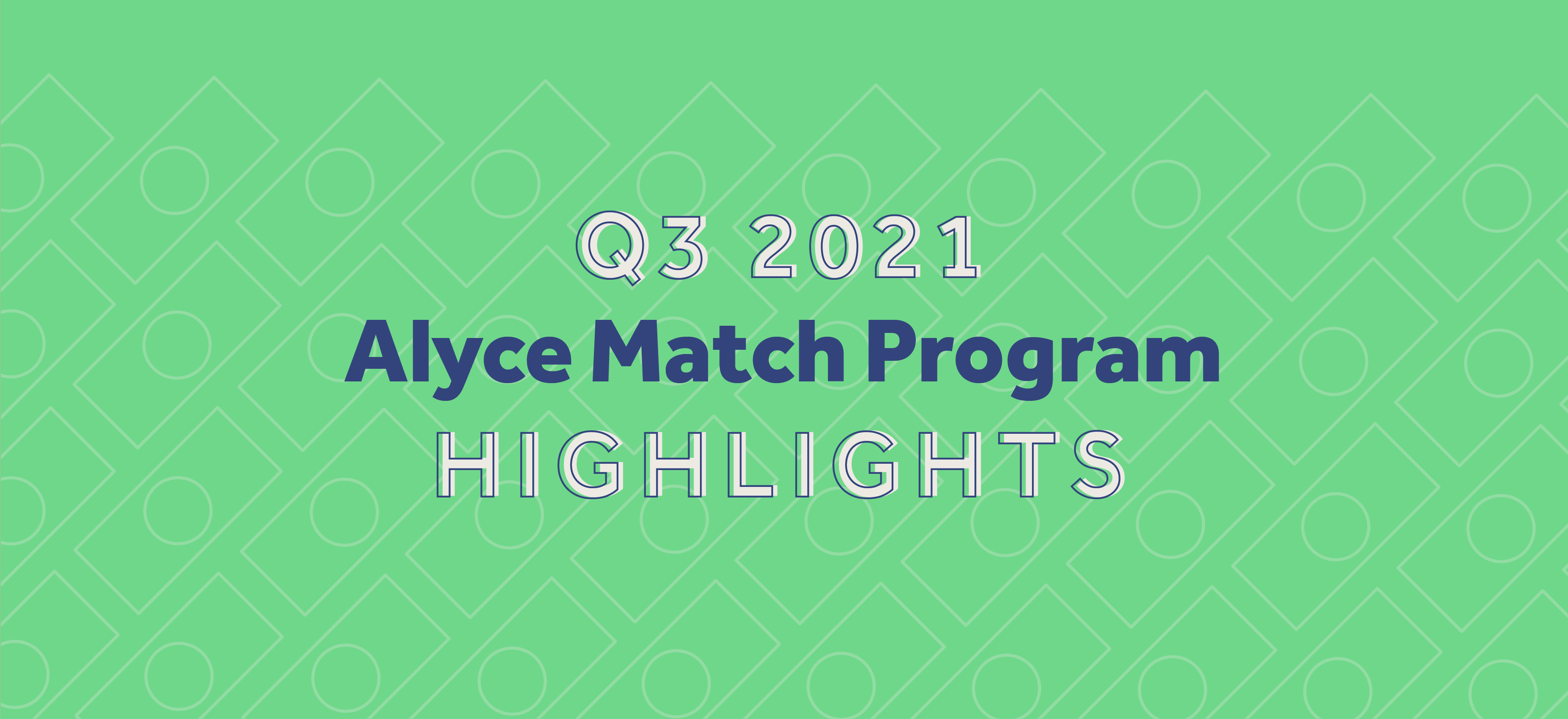 Q3 2021 Alyce Match Program