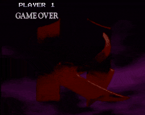 Game Over Countdown Sequence (Killer Instinct, SNES)