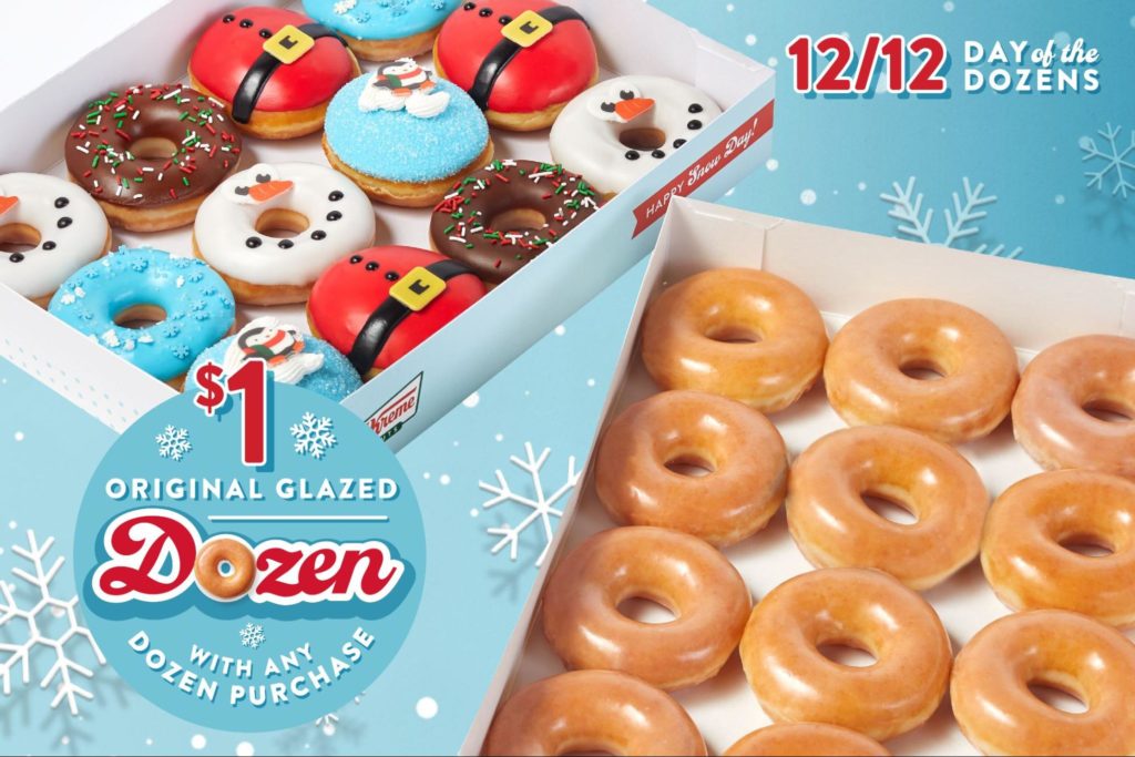 Krispy Kreme Christmas Holiday Marketing Campaign