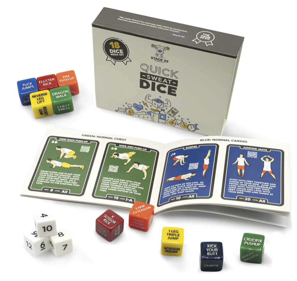 Fitness Gift Idea - Exercise Dice Game